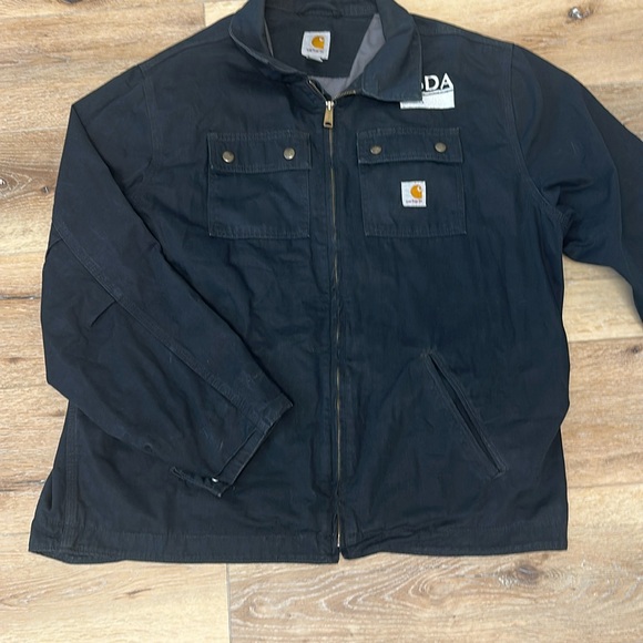 Carthartt men’s blue quick duck jacket size XL - Picture 1 of 12